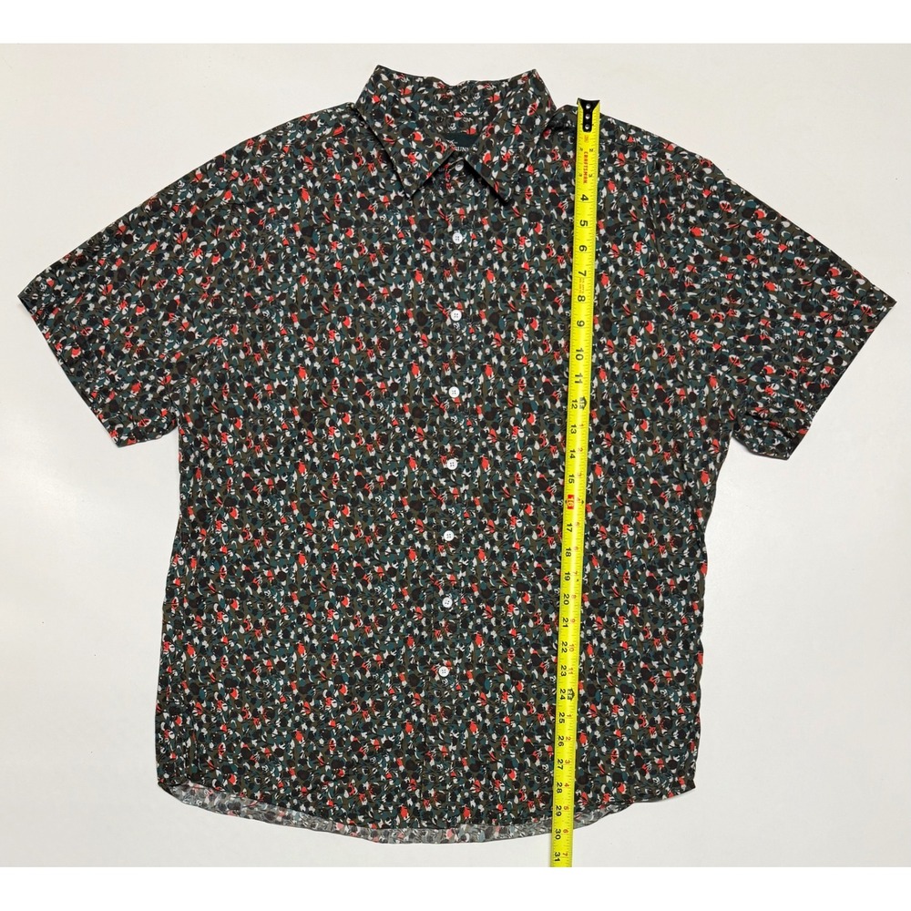 Rodd & Gunn Mens 2XL Sports Fit Italian Fabric Floral Short Sleeve Button Down